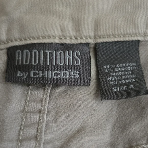 Chico's Additions Taupe Pants - Picture 3 of 5